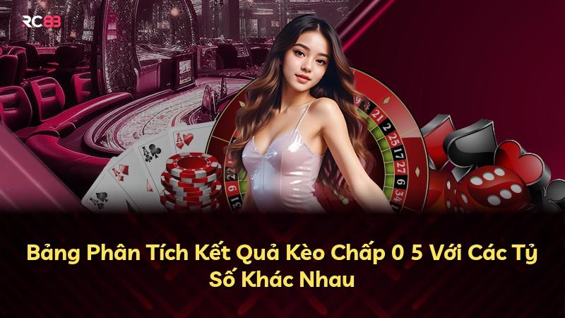 Bảng Phân Tích Kết Quả Kèo Chấp 0 5 Với Các Tỷ Số Khác Nhau