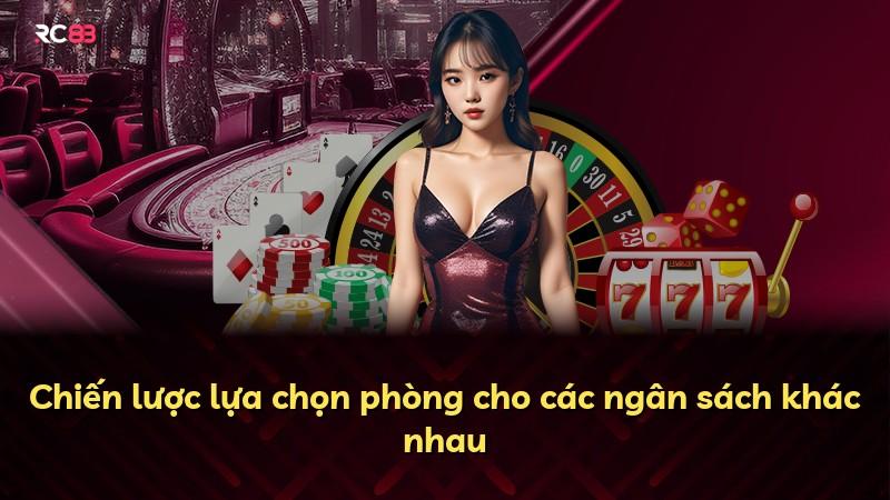Chiến lược lựa chọn phòng cho các ngân sách khác nhau