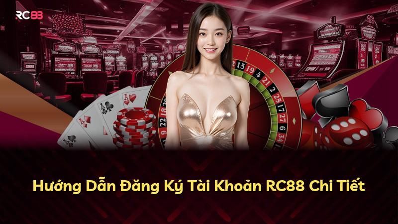 Hướng Dẫn Đăng Ký Tài Khoản RC88 Chi Tiết