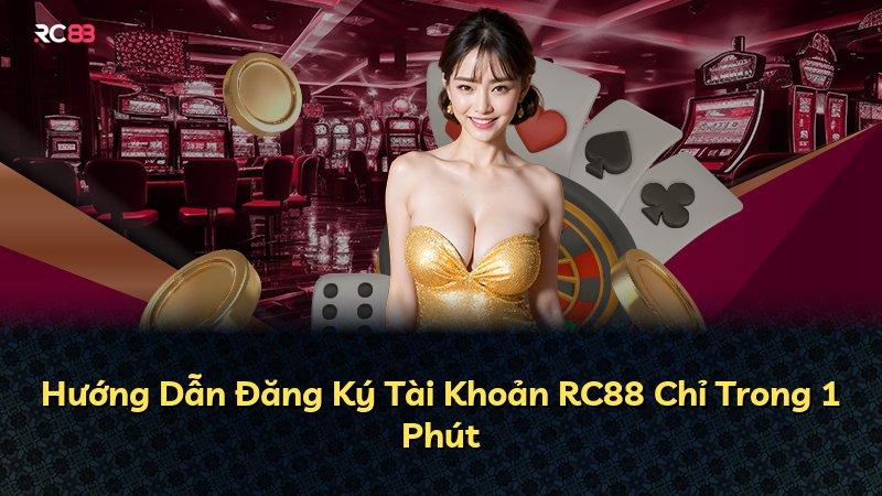 Hướng Dẫn Đăng Ký Tài Khoản RC88 Chỉ Trong 1 Phút