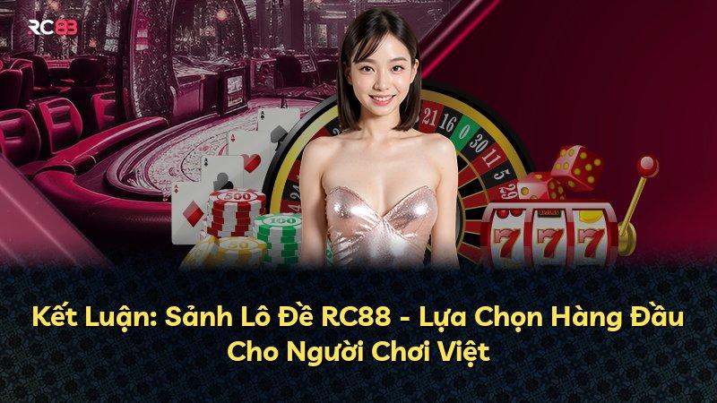 Kết Luận: Sảnh Lô Đề RC88 - Lựa Chọn Hàng Đầu Cho Người Chơi Việt