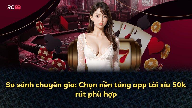 So sánh chuyên gia: Chọn nền tảng app tài xỉu 50k rút phù hợp